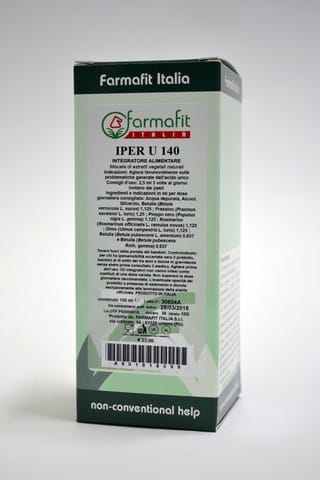 Iper U 140 gocce, miscela vegetale drenante 100ml