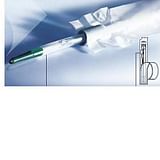 CATETERE VESCICALE IN PVC MONOUSO PER CATETERISMO INTERMITTENTE MOBILE LUBRIFICATO IN GEL CON CAPSULA DI GEL INTEGRATA 2 FORI ATRAUMATICI LUNGHEZZA 40 CM PUNTA ERGOTHAN CH10