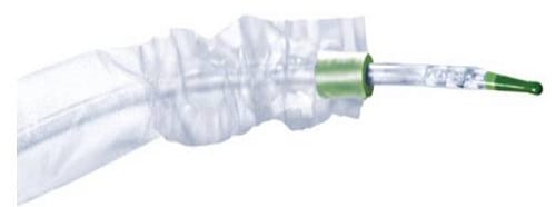 Catetere intermittente Tiemann CH14 monouso, 40cm lubrificato