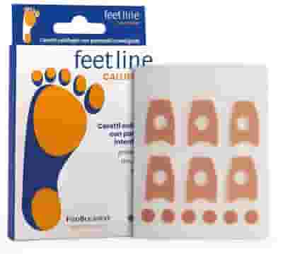 Cerotti callifughi Feet Line con paracalli interdigitali, 4 pz