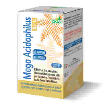 Integratore Mega Acidophilus Mirabilis, 75 capsule vegetali