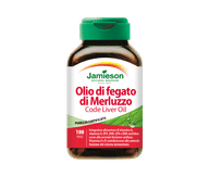 JAMIESON OLIO DI FEGATO DI MERLUZZO 100 PERLE