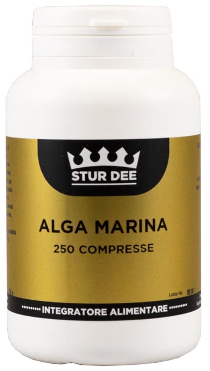 Integratore Alga Marina con Iodio, 250 tavolette