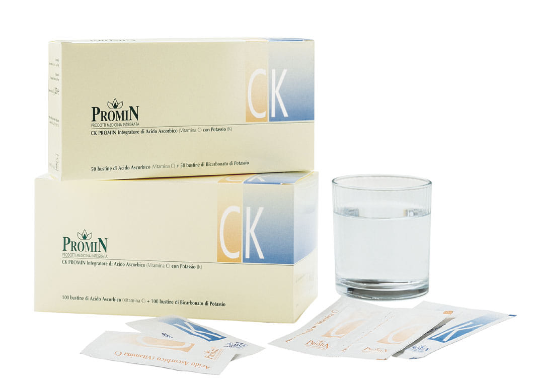 Integratore CK Promin Vitamina C e Potassio, 22,5g