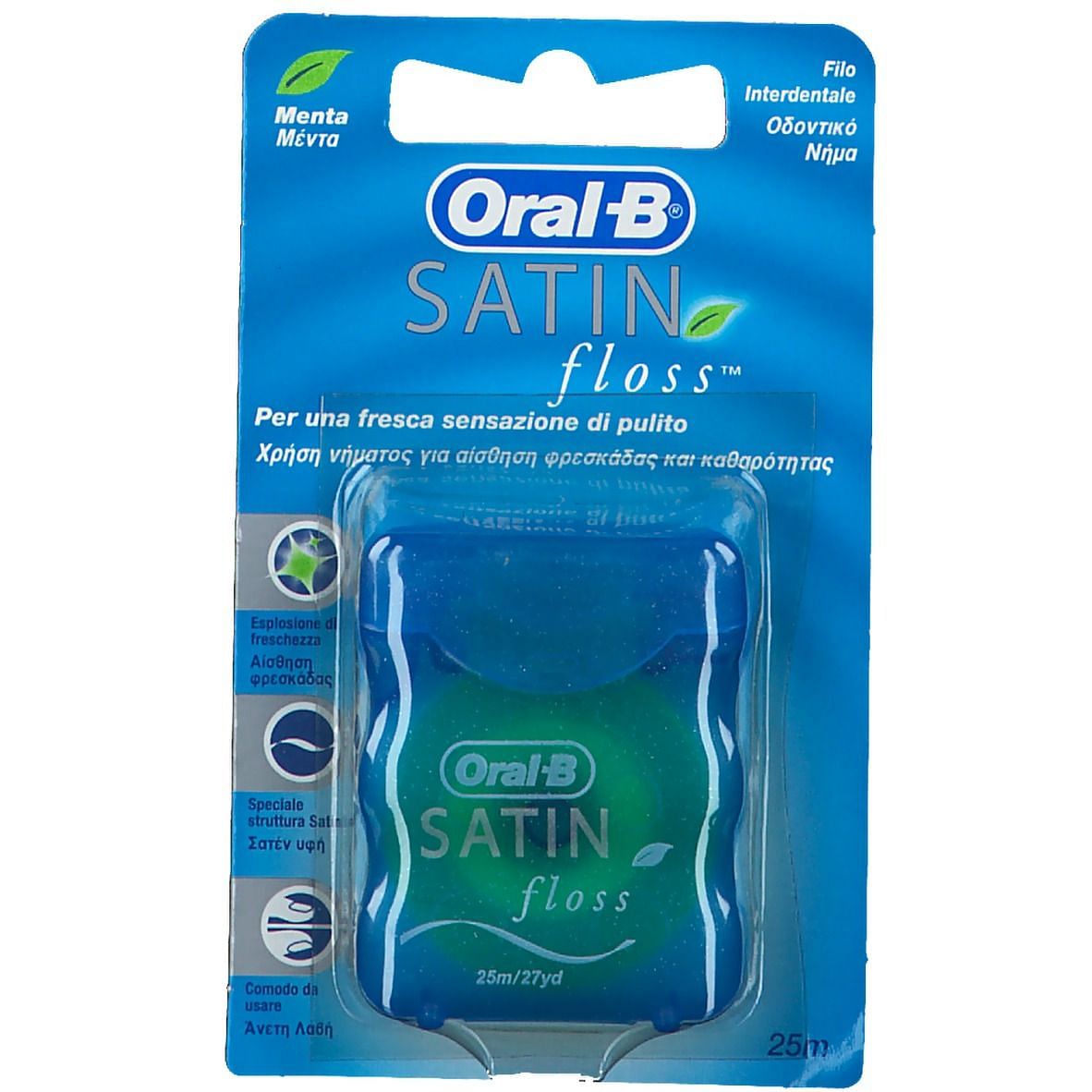 Oralb Satin Floss Filo Interdentale 25 Metri