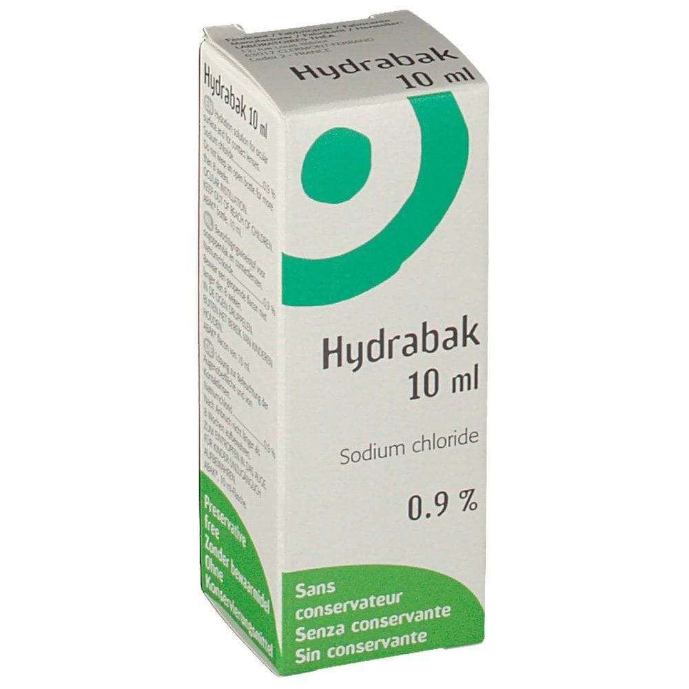 Hydrabak soluzione oftalmica per occhi secchi, 10ml