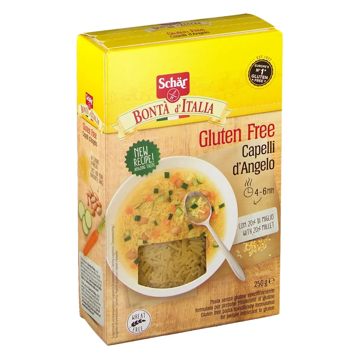 Pasta senza glutine Schär Capelli d'Angelo 250g