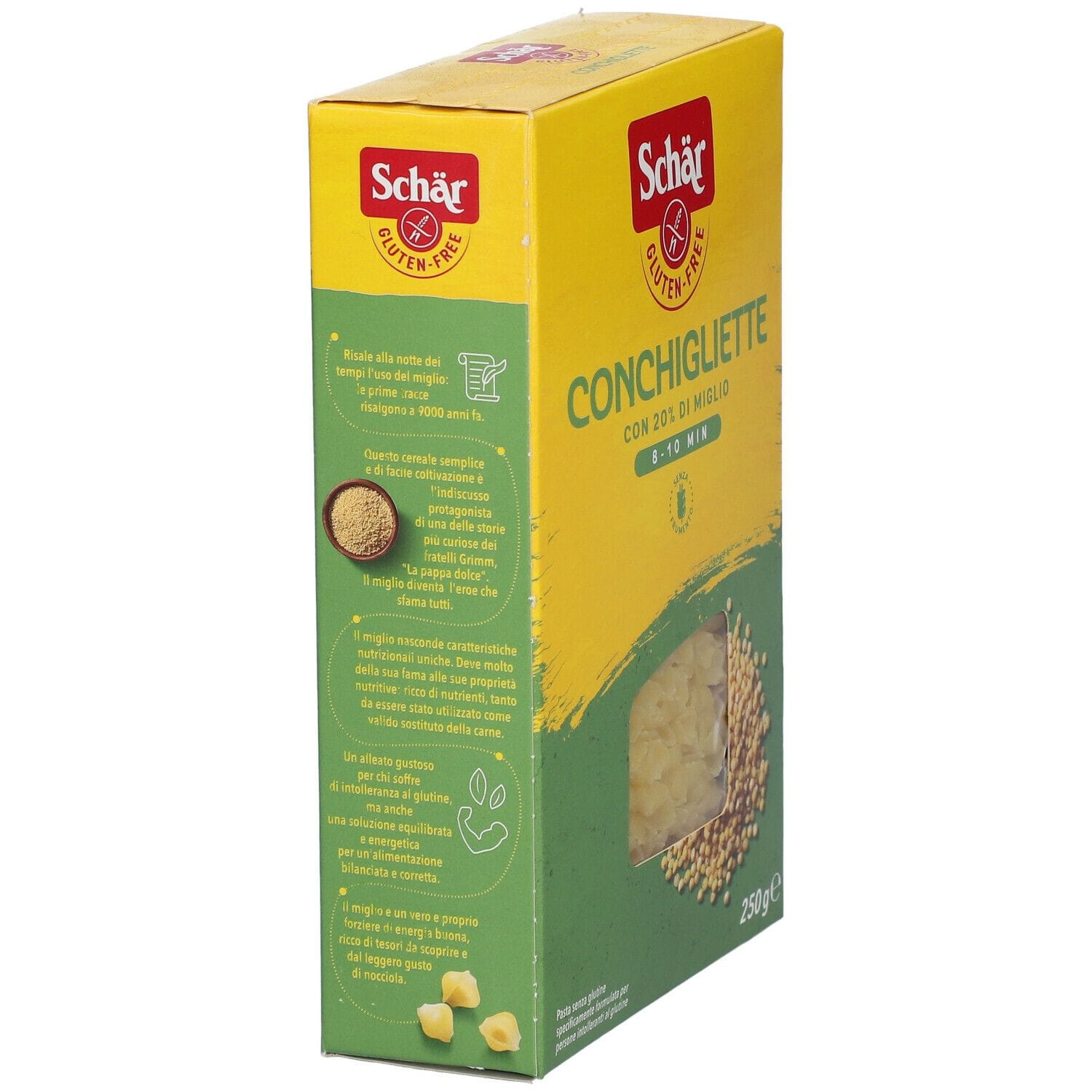 Pasta senza glutine Schär Conchigliette, 250g