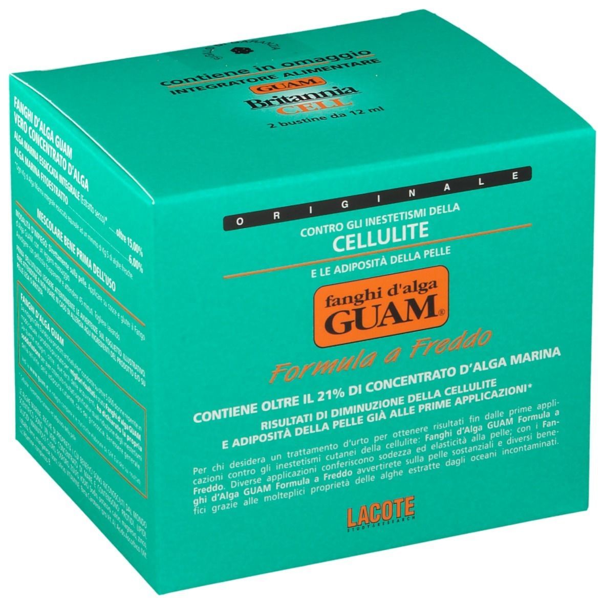 GUAM FANGHI D'ALGA FORMULA A FREDDO 500 G