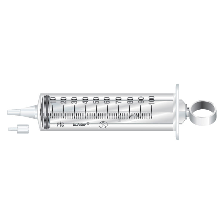 Siringa monouso sterile Pic Solution senza ago 100ml