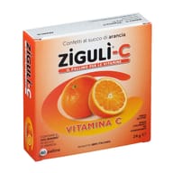 Integratore Ziguli C Arancia con Vitamina C, 40 confetti