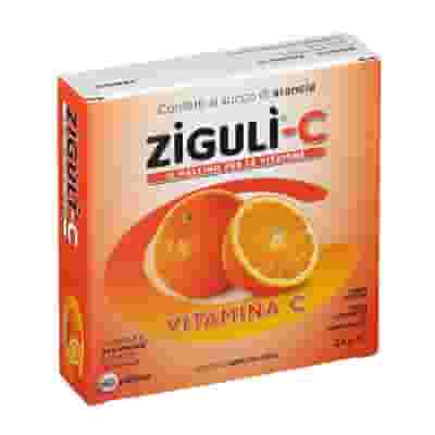 Integratore Ziguli C Arancia con Vitamina C, 40 confetti
