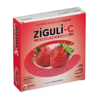 Integratore Zigulì C Fragola con Vitamina C, 40 confetti 24g