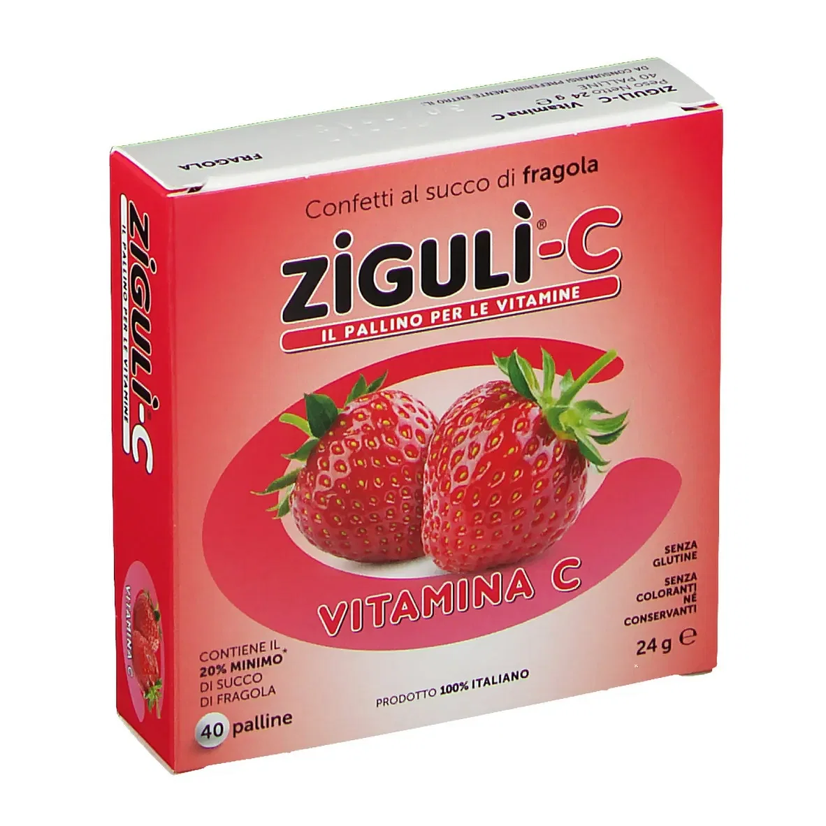 Ziguli C Fragola 40 Confetti 24 G