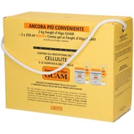 Kit Anticellulite Guam Fanghi d'Alga 2x1kg e Crema Gel 2x250ml