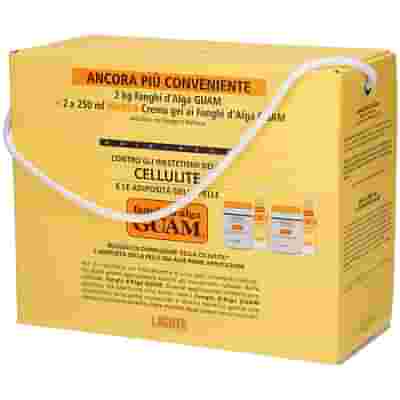 GUAM FANGHI D'ALGA DOPPIA CONVENIENZA CON FANGHI D'ALGA GUAM 2 X 1 KG + CREMA GEL 2 X 250 ML