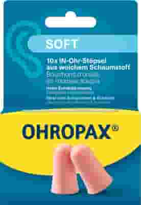 Tappi Auricolari Ohropax Soft in Schiuma PU, 10 pezzi