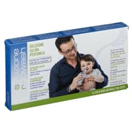 RINOWASH SOLUZIONE SALINA IPERTONICA PER PULIZIA NASO 10 FIALE RICHIUDIBILI X 10 ML