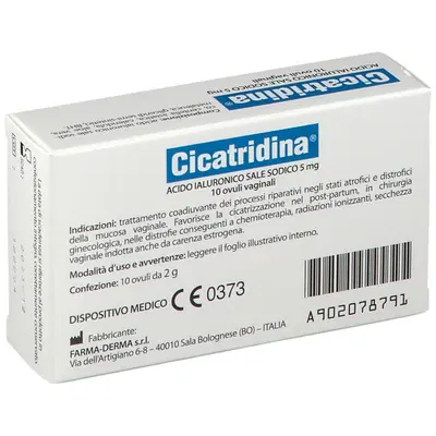 OVULI VAGINALI CICATRIDINA 10 PEZZI OVULI VAGINALI CICATRIDINA 10 PEZZI