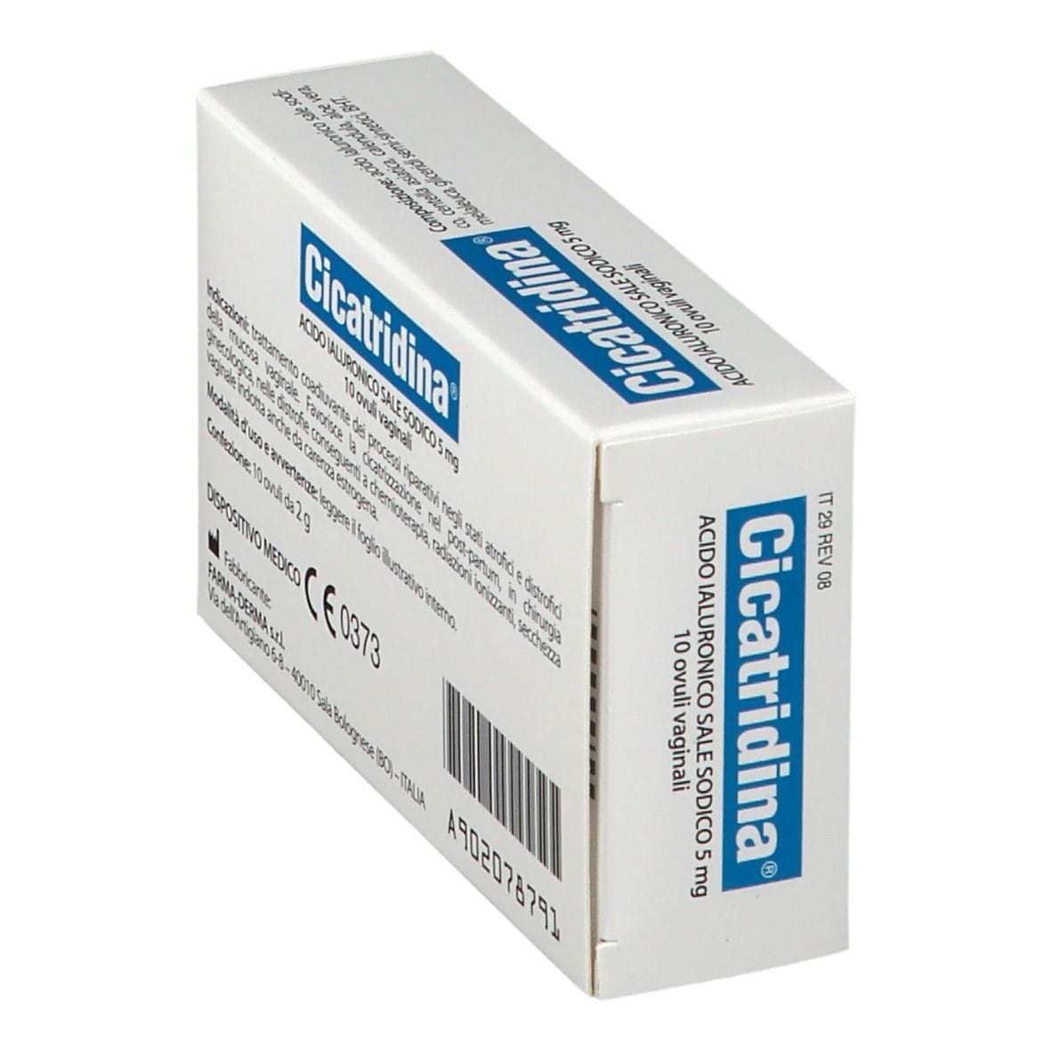 OVULI VAGINALI CICATRIDINA 10 PEZZI