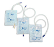 SACCA DI DRENAGGIO DA LETTO PER INCONTINENZA SECURDRAIN-VIA' NON STERILE SFUSA SENZA SCARICO CAPACITA' 2000 ML LUNGHEZZA TUBO 90 CM