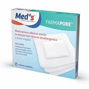 Medicazione Autoadesiva Farmapore Strip 4 X500 Cm