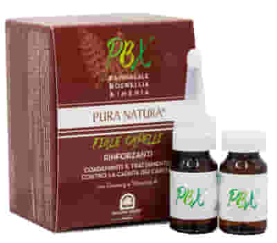 PBX FIALE PER CAPELLI AD AZIONE ANTICADUTA E RINFORZANTE 12 FIALE DA 10 ML L'UNA