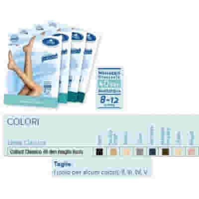 SAUBER COLLANT 40 DENARI MAGLIA LISCIA ANTRACITE 5 LINEA CLASSICA