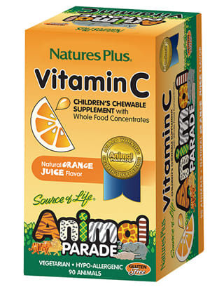 Integratore Vitamina C Animal Parade per Bambini, 90 Compresse