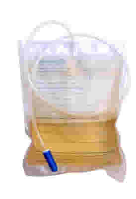 Sacche urina da letto monouso 2 litri, tubo 130cm 30 pz