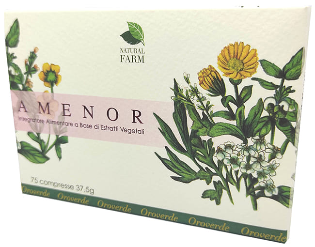 AMENOR 75 COMPRESSE 37,5 G