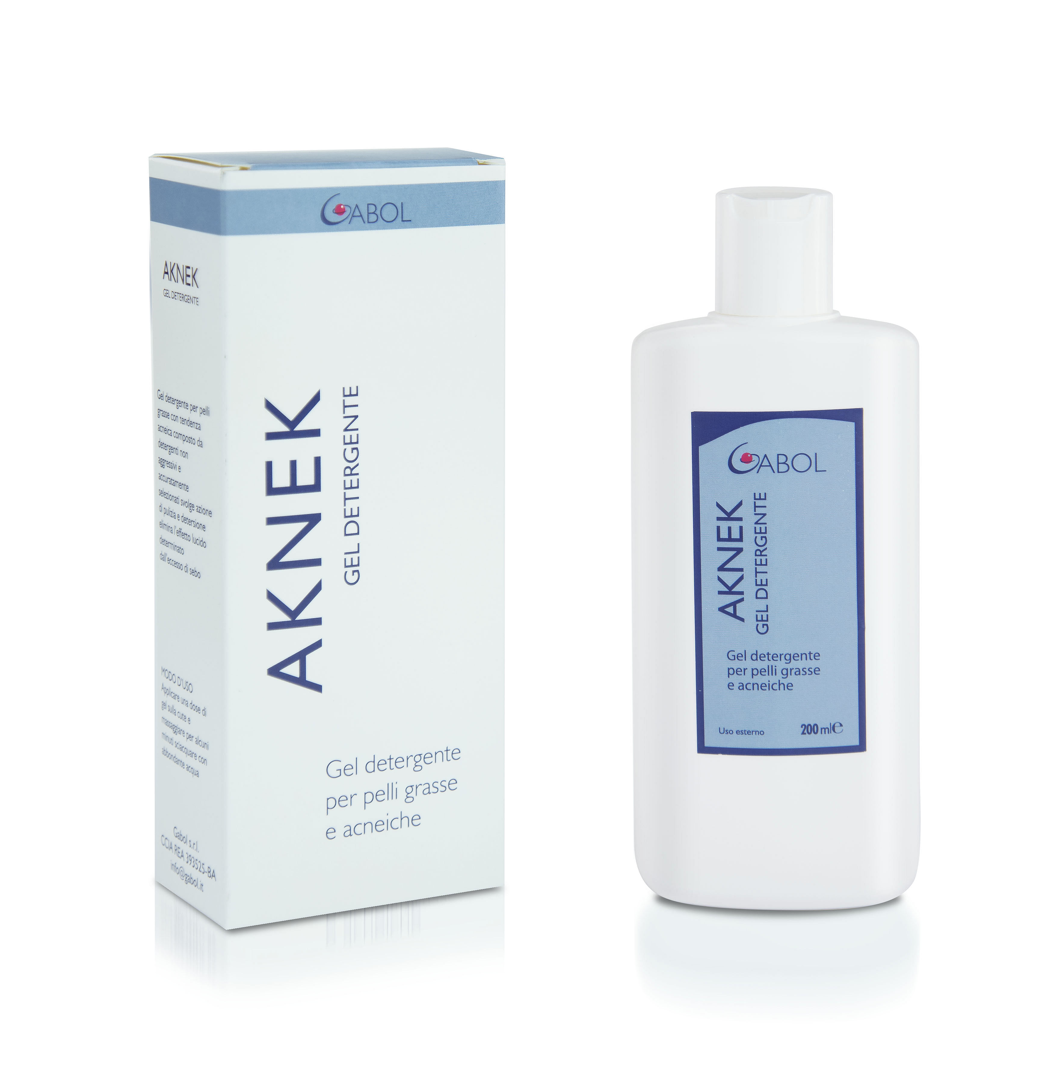 Aknek Gel Detergente Per Pelli Grasse 200 Ml