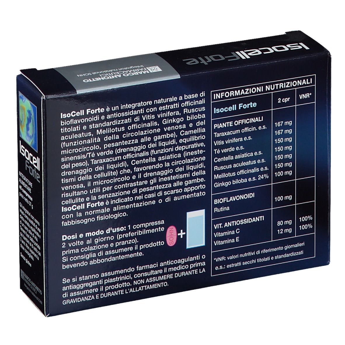 ISOCELL FORTE 40 COMPRESSE