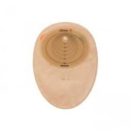 PLACCA PER COLO/ILEO E UROSTOMIA AUTOPORTANTE FLANGIA SEMOVENTE A SPESSORE RIDOTTO NOVA 2 RITAGLIABILE 70MM 5 PEZZI