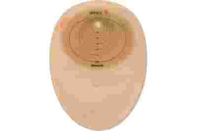 SACCA CHIUSA PER COLOSTOMIA ANATOMICA RIVESTIMENTO IN TNT FLANGIA PER CINTURA OPACA NOVA 2 55MM 30 PEZZI