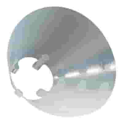 Collare elisabettiano Kruuse Classic trasparente 7,5cm