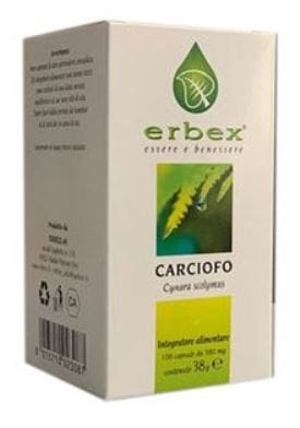 Integratore di Carciofo 380mg per il benessere epatico, 100 capsule