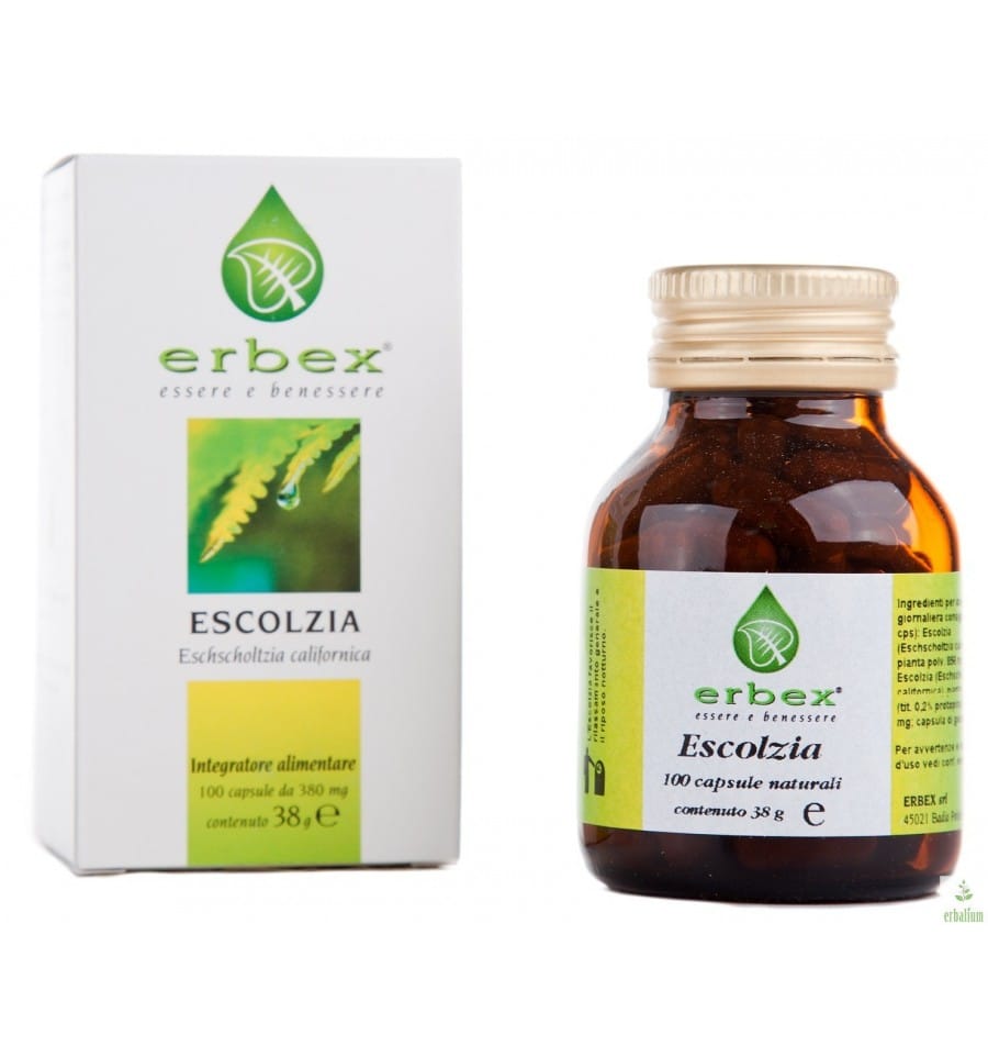 Integratore Escolzia 380mg per il sonno, 100 capsule