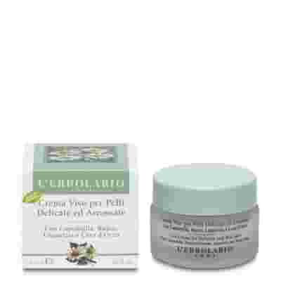 CREMA PELLI PER PELLI DELICATE ED ARROSSATE CON CAMOMILLA, RUSCO, LIQUIRIZIA E CERA D'ORZO 30 ML
