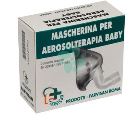 Maschera Pediatrica. Ricambio Per Aerosolterapia