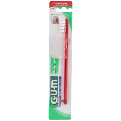 GUM CLASSIC 409 SPAZZOLINO MORBIDO COMPATTO GUM CLASSIC 409 SPAZZOLINO MORBIDO COMPATTO