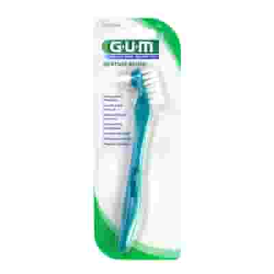 Spazzolino per protesi GUM Denture Brush, setole in nylon