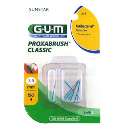 Gum Proxabrush Classic 514 Scovolino Interdentale 8 Pezzi