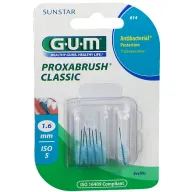 GUM PROXABRUSH CLASSIC 614 SCOVOLINO INTERDENTALE 8 PEZZI