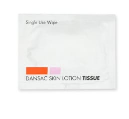 Salviette igienizzanti Dansac per area peristomale, 50 pz