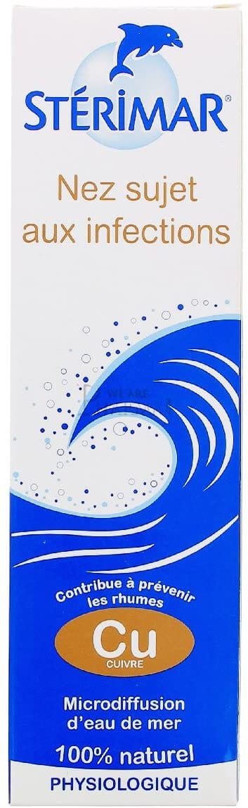 Spray Sterimar Cu per naso sensibile al raffreddore 100ml