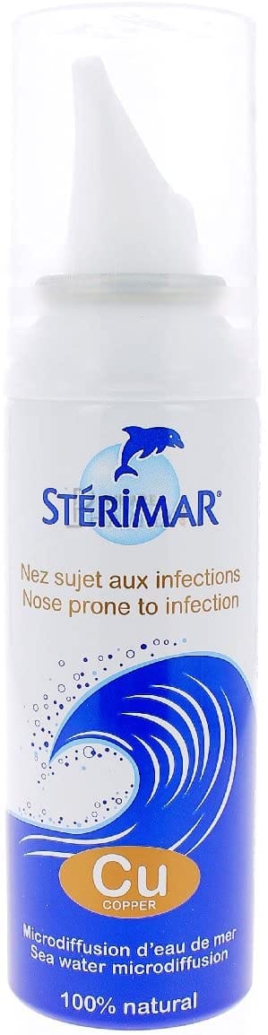 Spray Sterimar Cu per naso sensibile al raffreddore 100ml