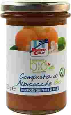 COMPOSTA DI ALBICOCCA CON POLPA DI MELA BIO 320 G