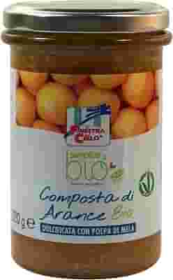 COMPOSTA DI ARANCE CON POLPA DI MELA BIO 320 G