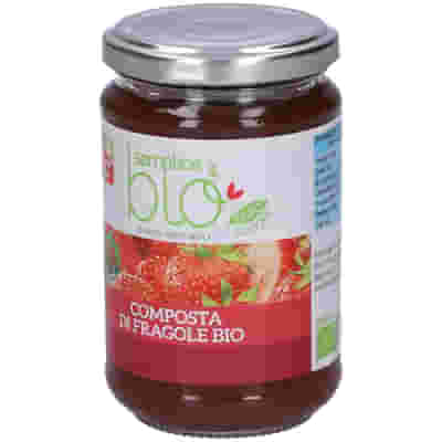 COMPOSTA DI FRAGOLE CON POLPA DI MELA BIO 320 G